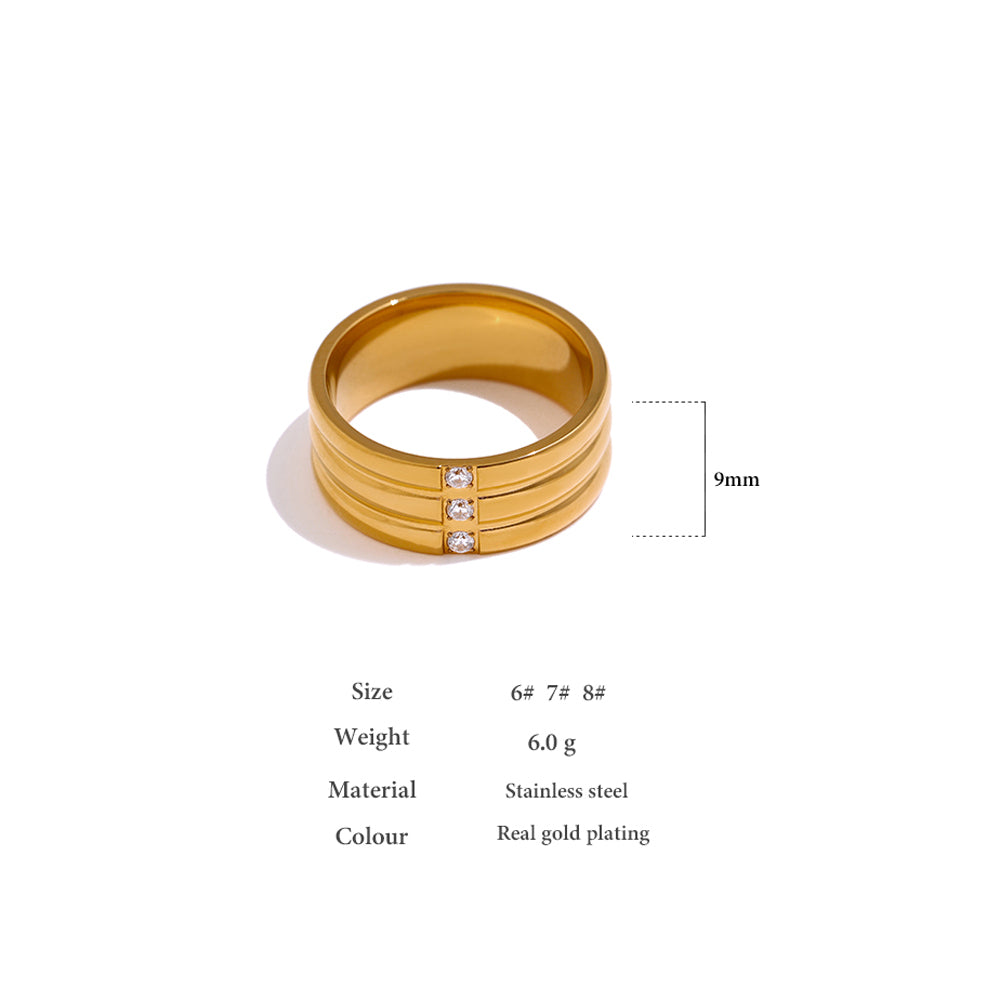 Triple Treasure Ring