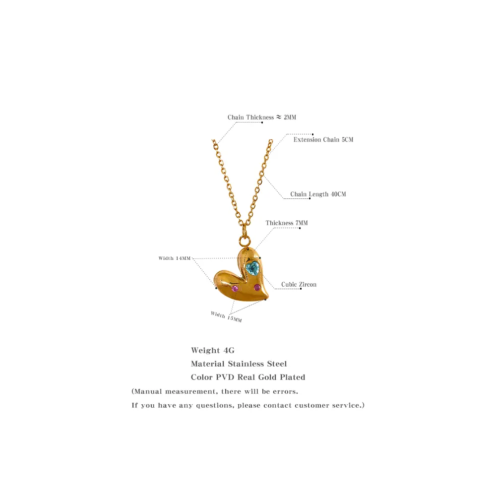 Sparkling Love Pendant Necklace