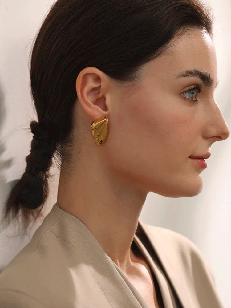 Wing Stud Earrings