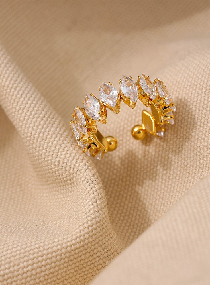 White Flex Ring