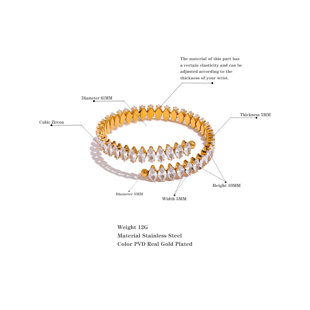 White Flex Bracelet