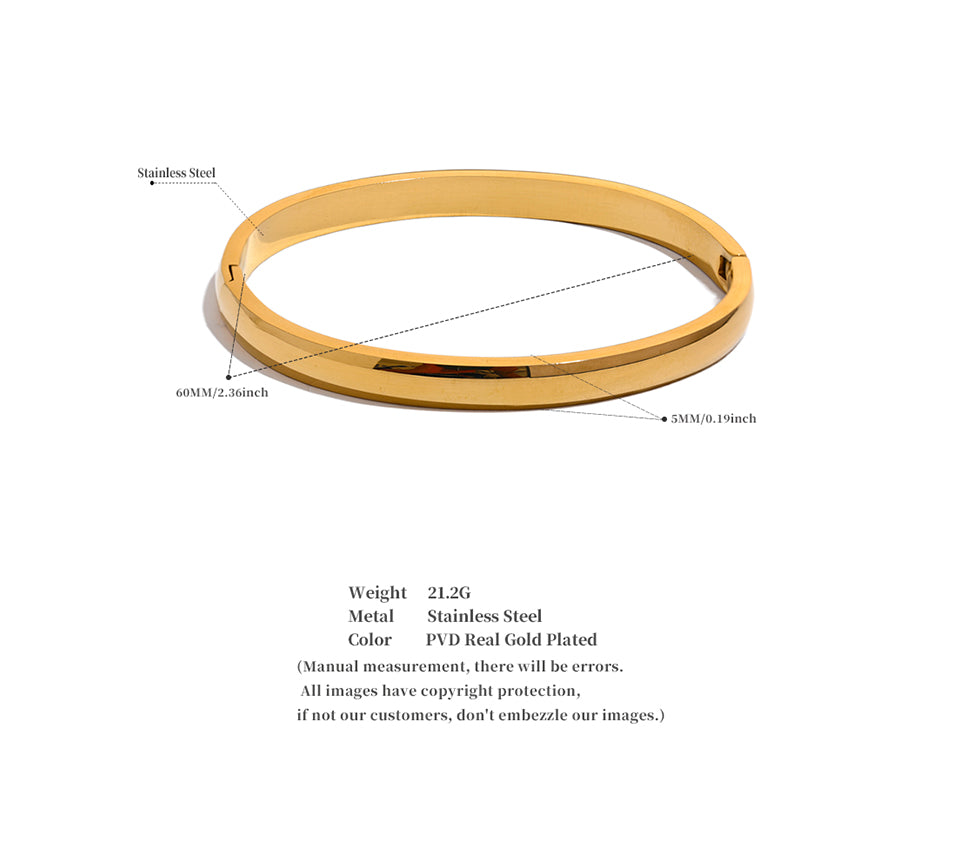Classic Plain Bangle