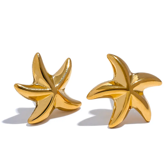 Starfish Stud Earrings