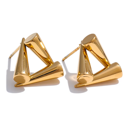 Cone Stud Earrings