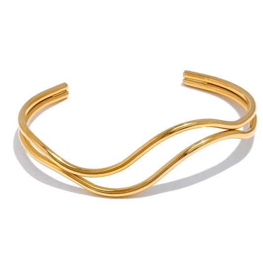 Double Layered Cuff Bangle