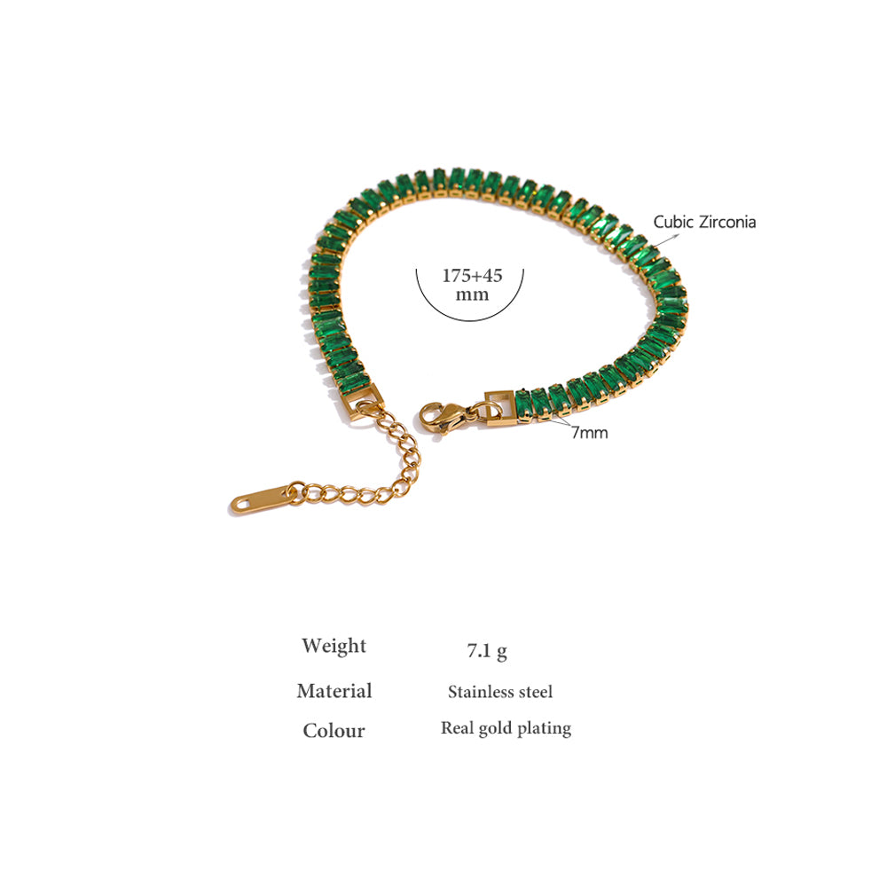 Regal Green Bracelet